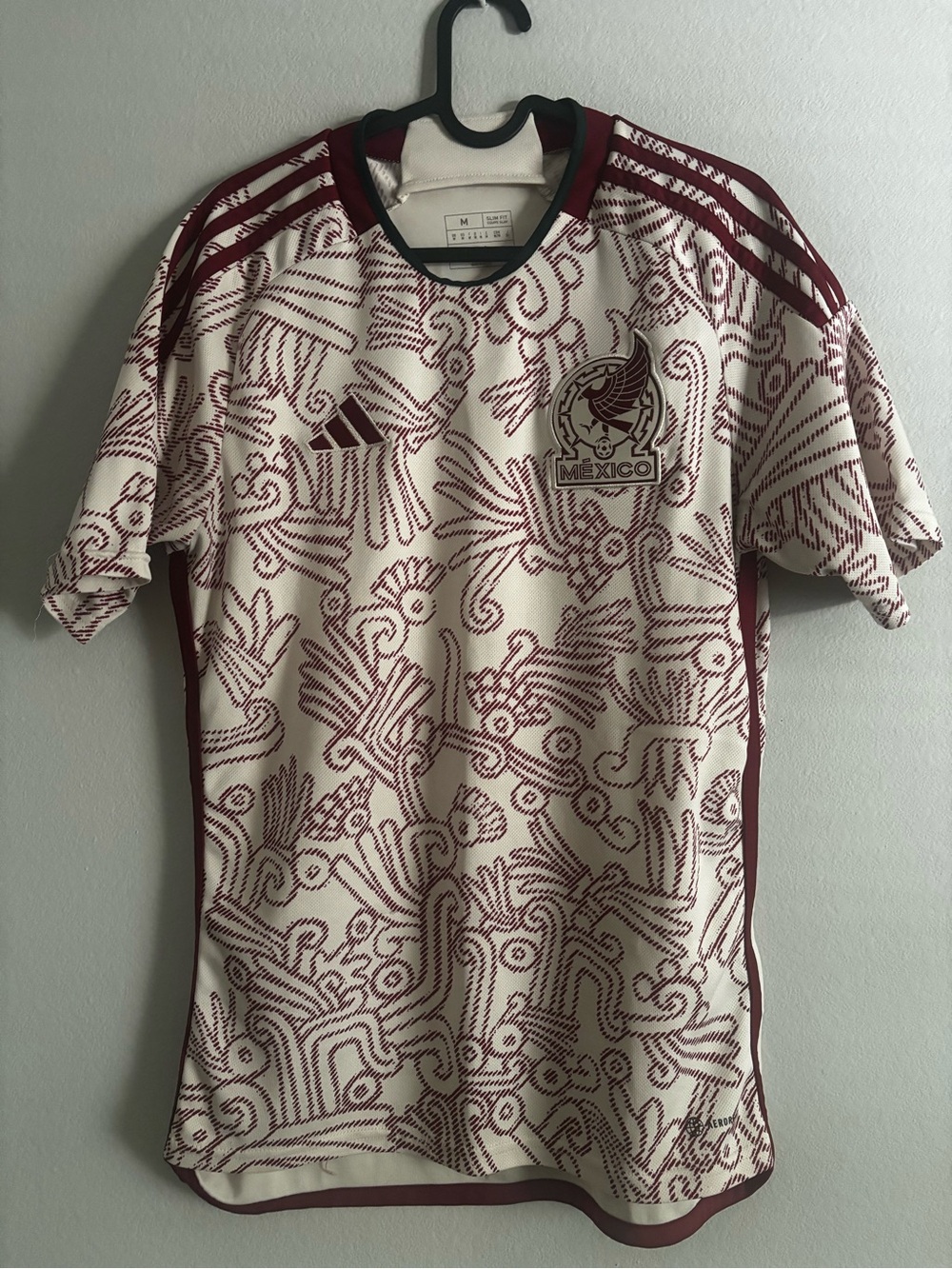 Mexico Soccer Jersey - Maroon and White
